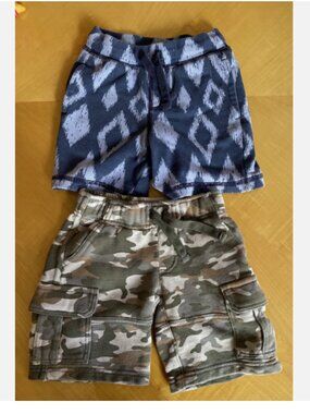 2 pairs of Gymboree Shorts Toddler Boy 18-24 Month and 2T